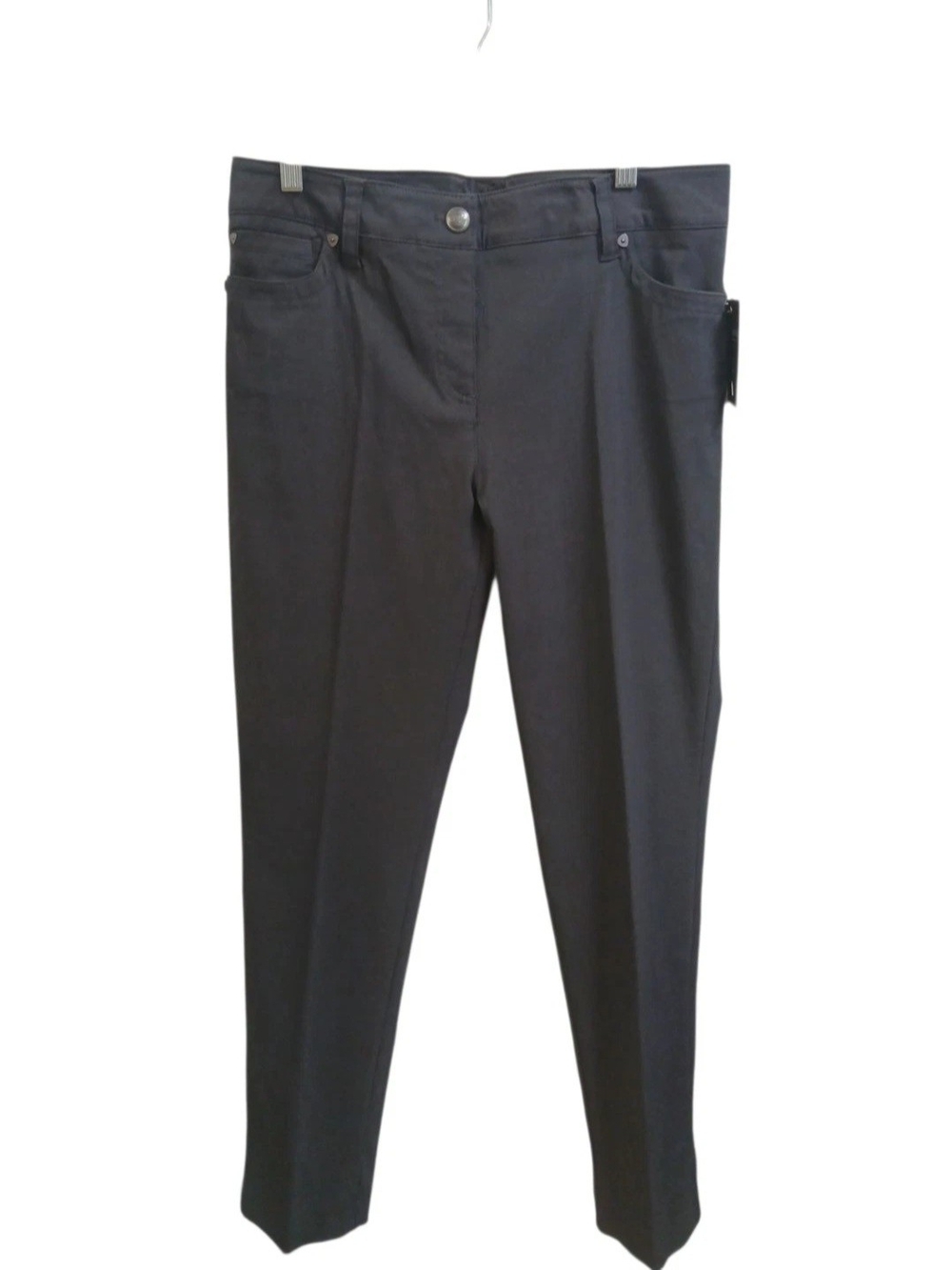 Zac & Rachel Dark Grey Straight Leg Women's Jeans 31" Inseam